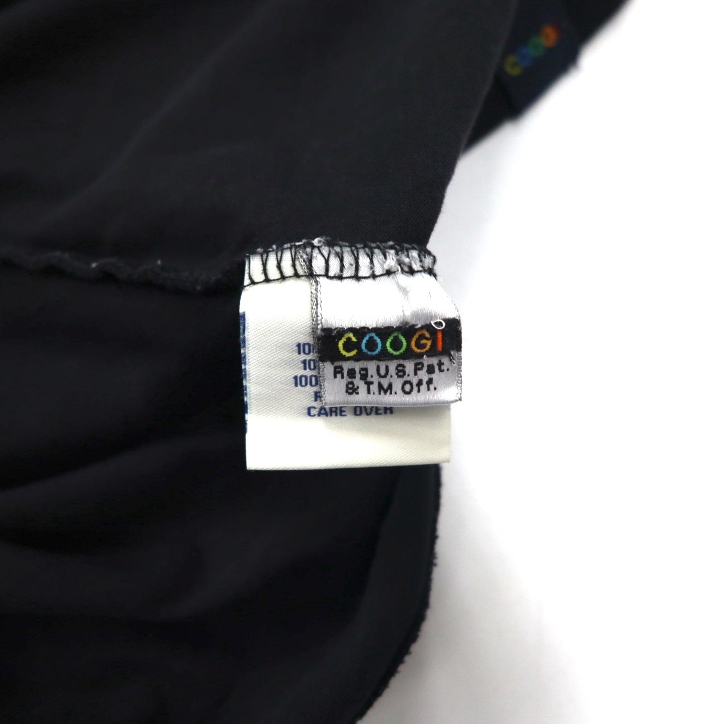 COOGI 90年代 刺繍 Tシャツ 4XL ビッグサイズ ブラック コットン