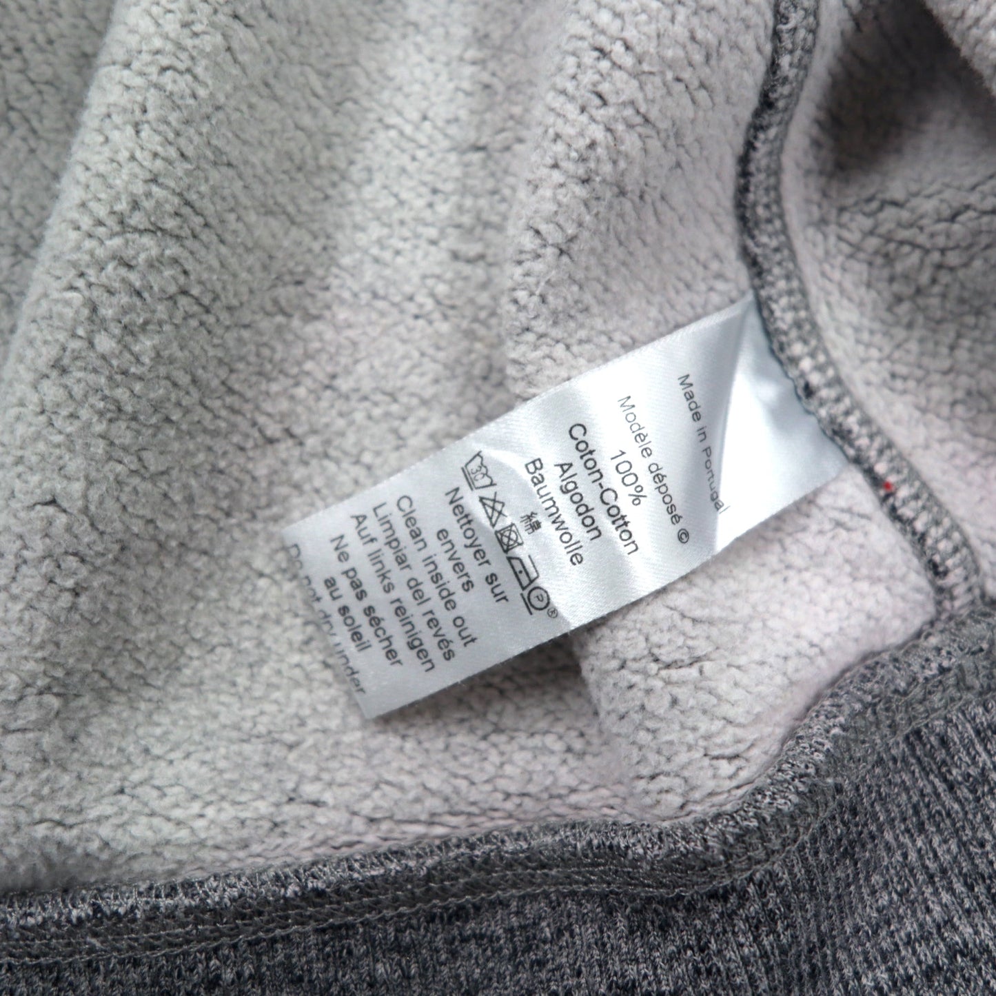 KENZO JUNGLE タイガー スウェットシャツ XL グレー コットン ロゴ刺繍 F55 5SW001 ポルトガル製