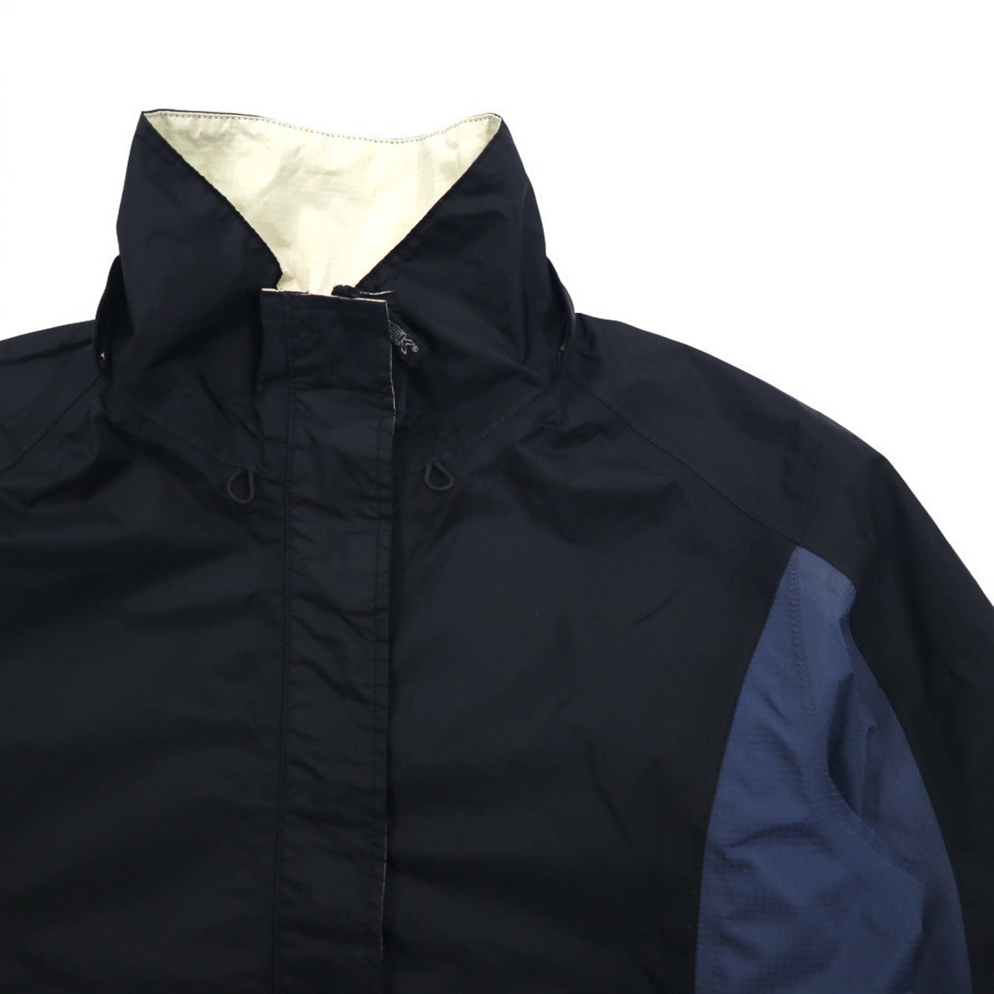 Eddie Bauer 90年代 EBTEK ゴアテックス GORE-TEX マウンテンパーカー M ブラック 防水 フード着脱式