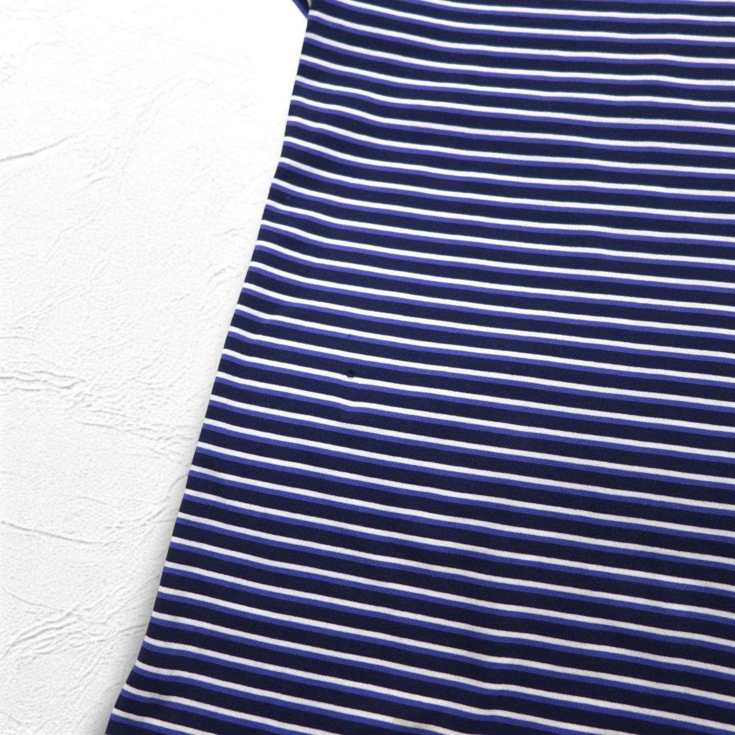 Polo by Ralph Lauren 90年代 ポロシャツ XL ビッグサイズ ネイビー ボーダー ピマコットン GOLF FIT スモールポニー刺繍 ペルー製