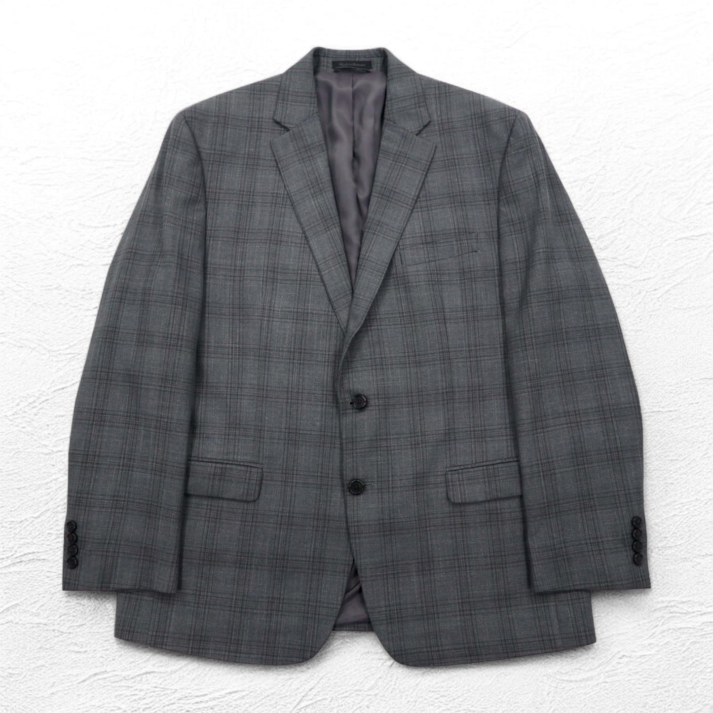 LAUREN RALPH LAUREN 2B テーラードジャケット スーツ XL グレー チェック Macy's 別注