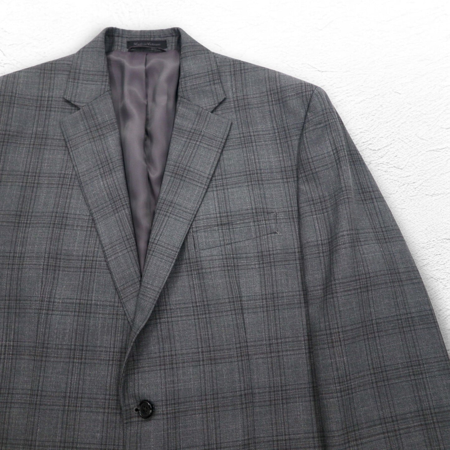 LAUREN RALPH LAUREN 2B テーラードジャケット スーツ XL グレー チェック Macy's 別注