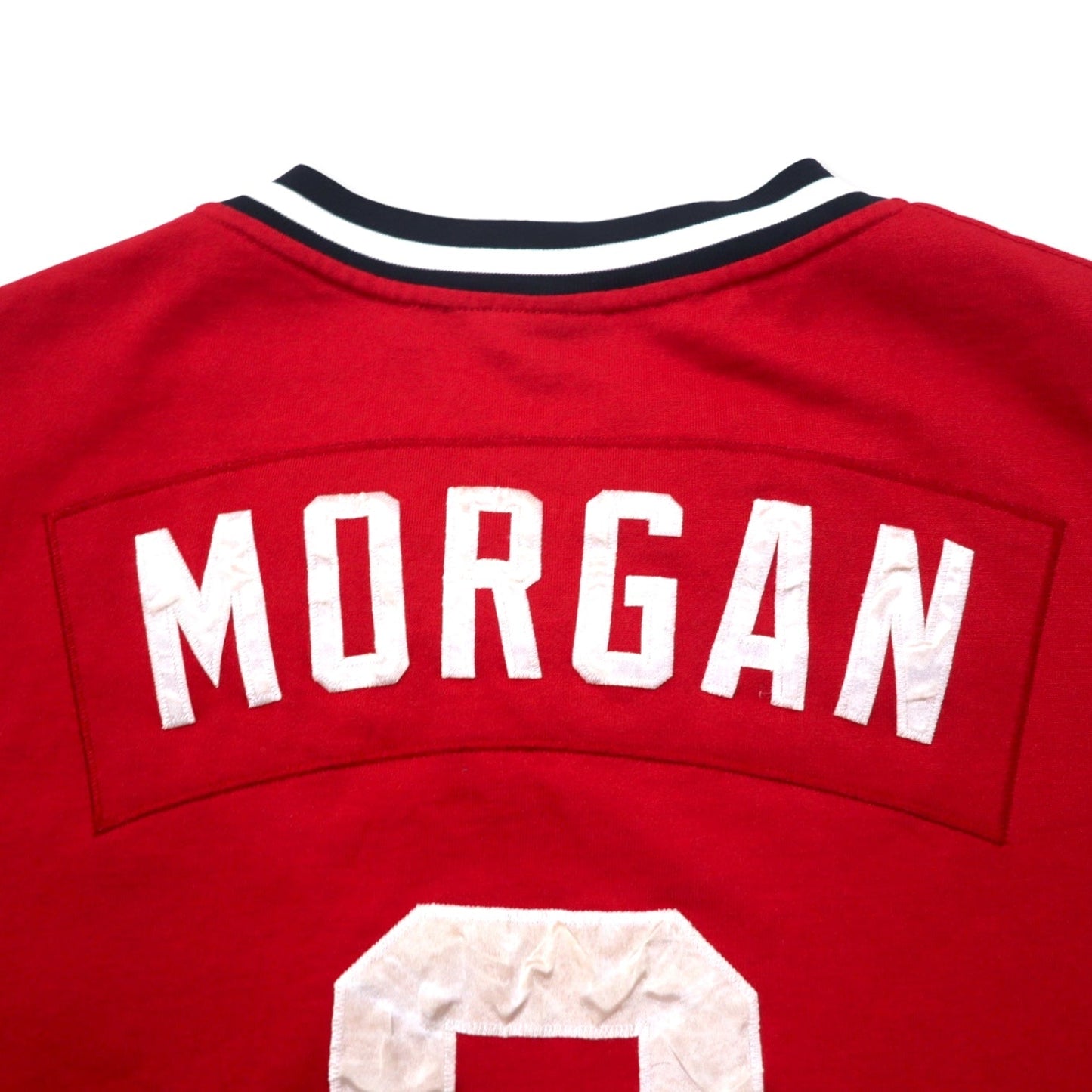 NIKE ゲームシャツ ベースボールシャツ XXL レッド コットン ポリエステル COOPERSTOWN COLLECTION ナンバリング MLB CINCINNATI REDS ビッグサイズ