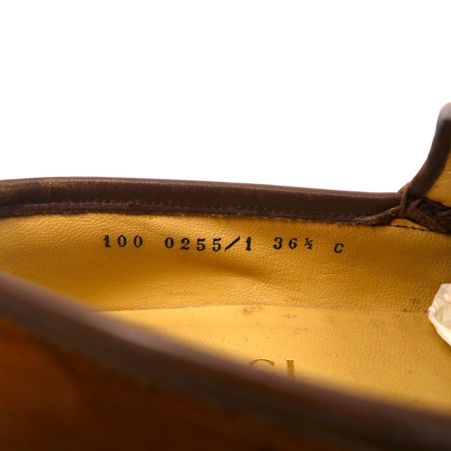 GUCCI ホースビット ローファー 23.5cm ブラウン スエードレザー 100 0255 / 1