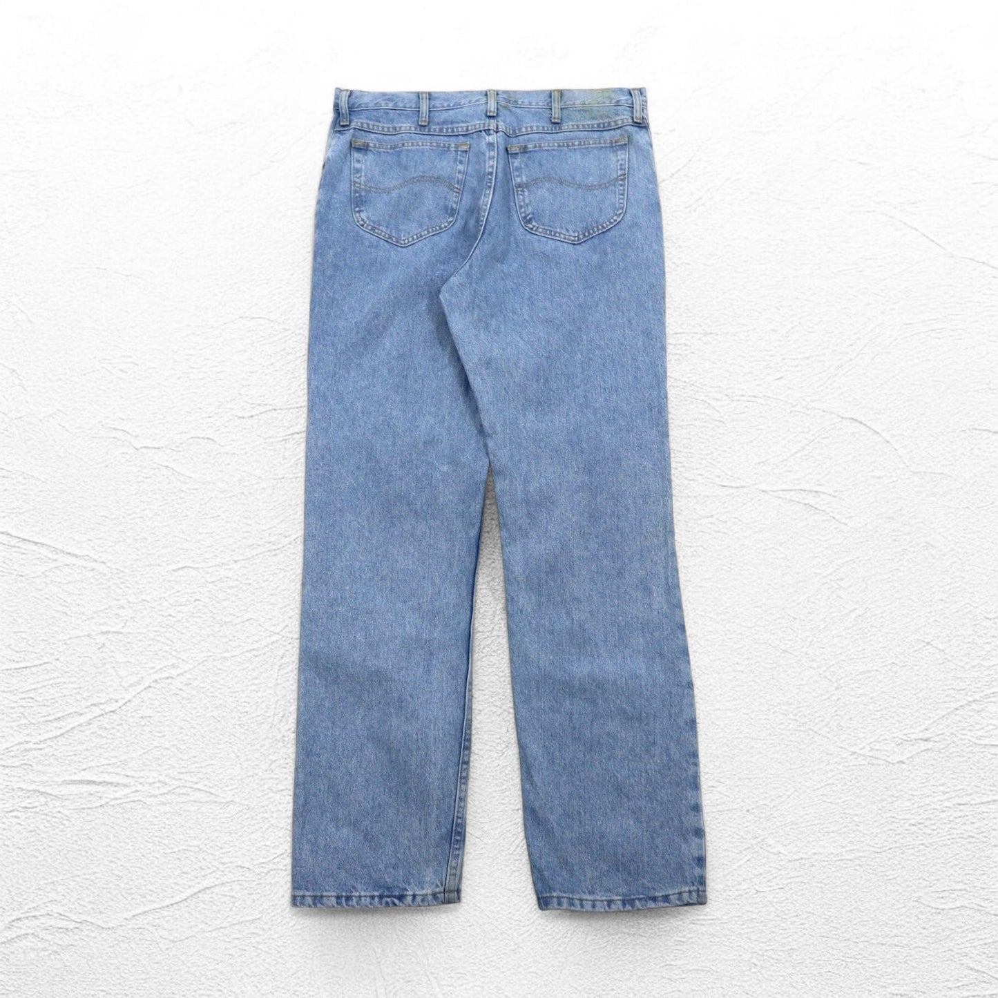 Lee 90年代 ウォッシュド デニムパンツ L ライト ブルー ジッパーフライ 2008991 コスタリカ製