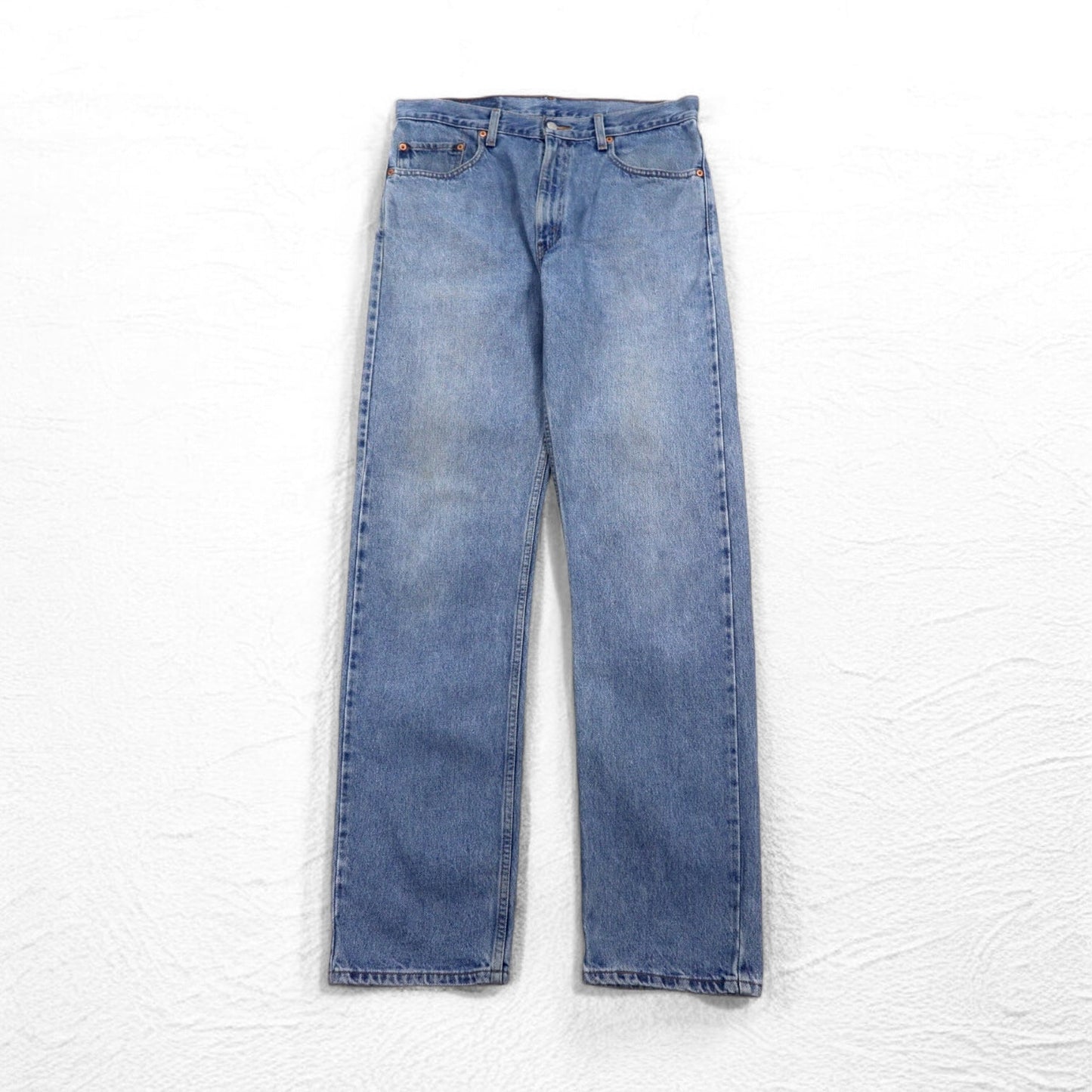 Levi's 00年代 505 REGULAR FIT STRAIGHT LEG テーパードデニムパンツ L インディゴ ブルー ジッパーフライ 505-4891 エルサルバドル製