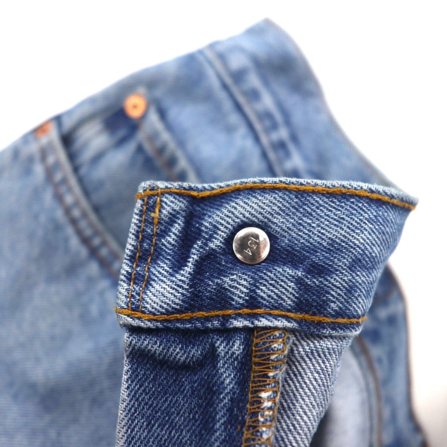 Levi's 00年代 505 REGULAR FIT STRAIGHT LEG テーパードデニムパンツ L インディゴ ブルー ジッパーフライ 505-4891 エルサルバドル製