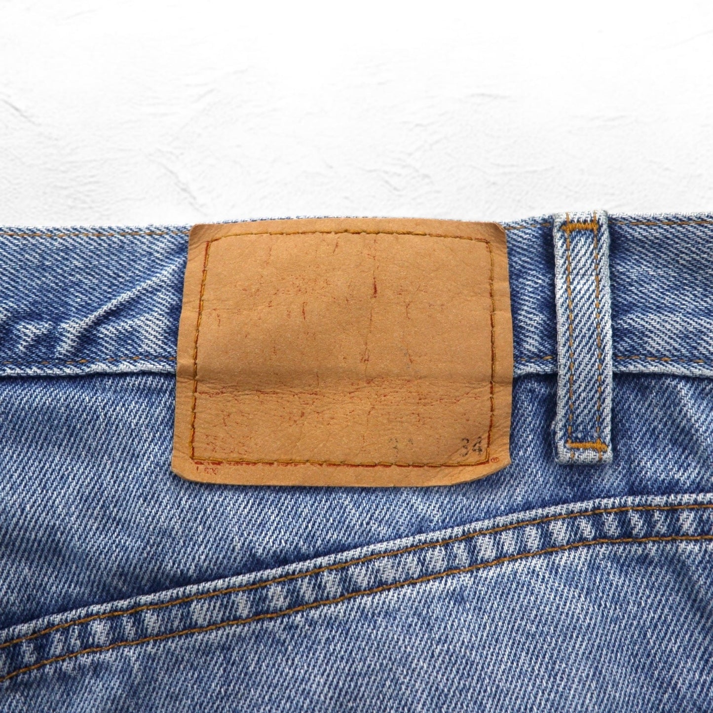 Levi's 00年代 505 REGULAR FIT STRAIGHT LEG テーパードデニムパンツ L インディゴ ブルー ジッパーフライ 505-4891 エルサルバドル製