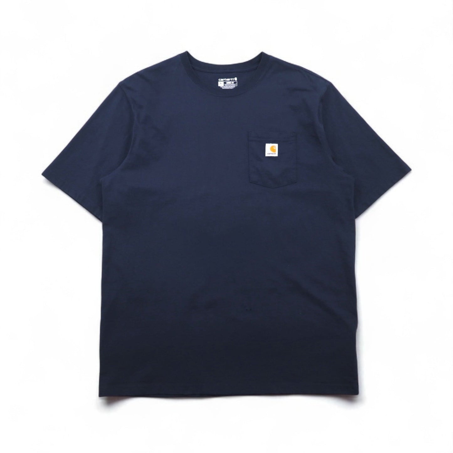 carhartt ルーズフィット LOOSE FIT ポケット Tシャツ XL ネイビー コットン
