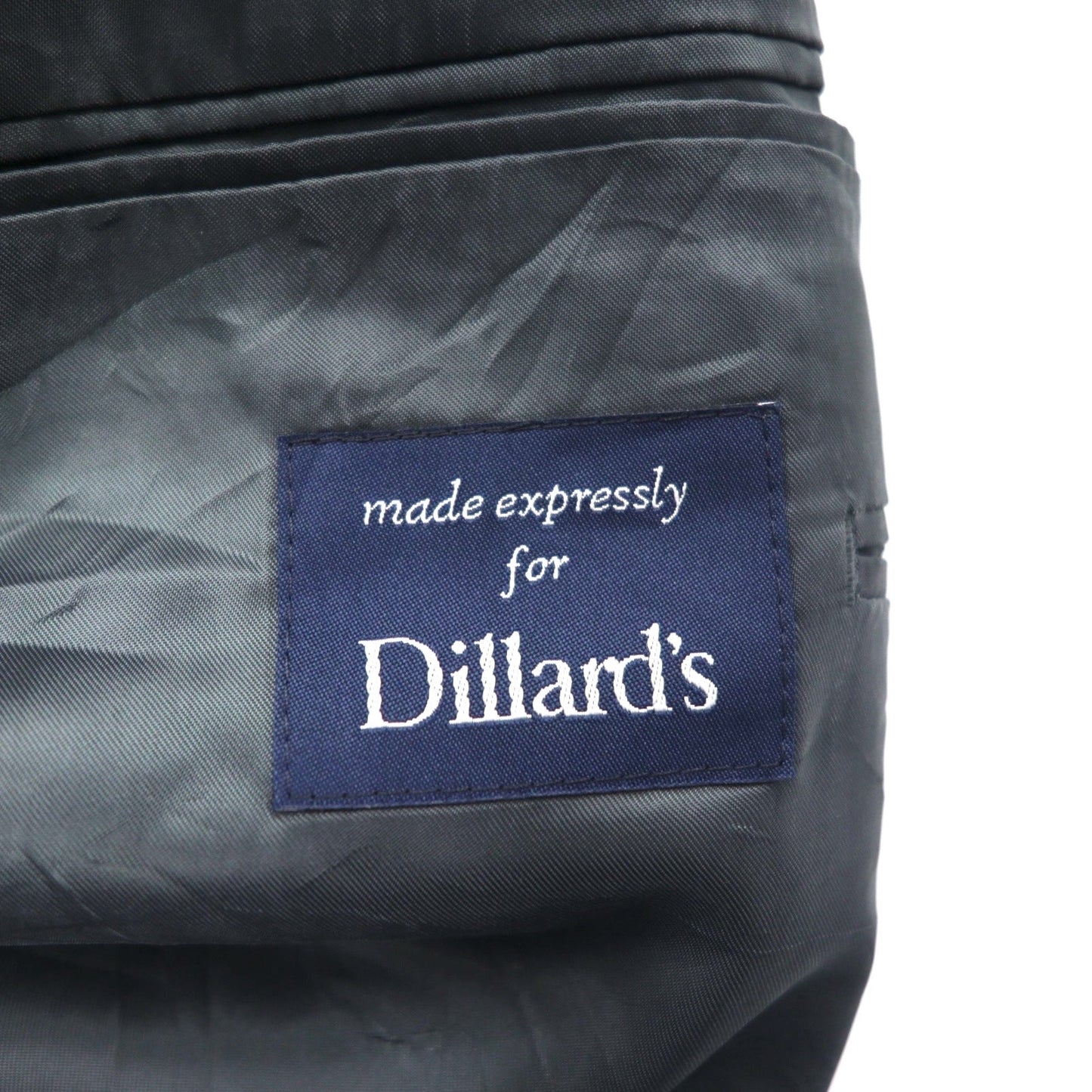 RALPH LAUREN 2B テーラードジャケット スーツ L グレー ストライプ ウール Dillard's 別注