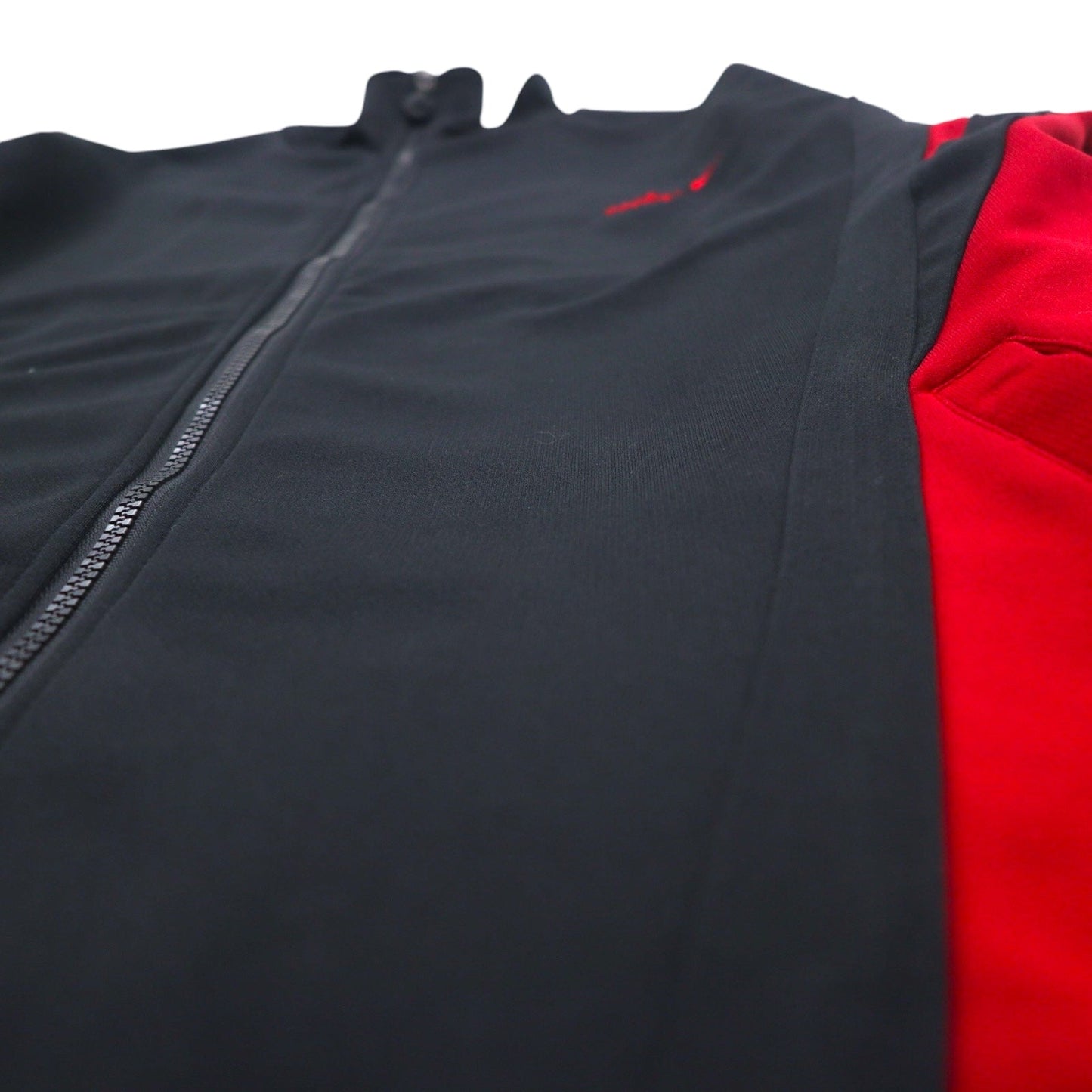 NIKE 00年代 トラックジャケット セットアップジャージ L ブラック レッド スウォッシュ