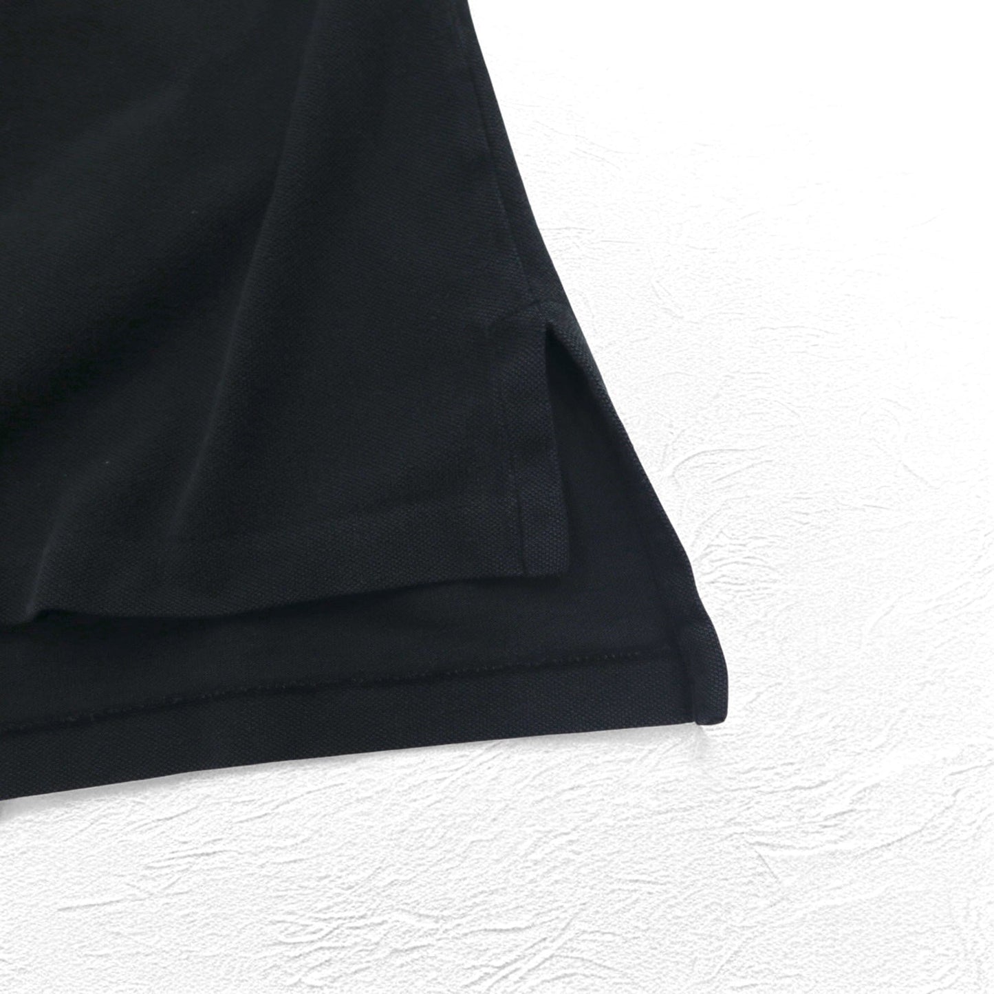 Polo by Ralph Lauren 90年代 CUSTOM FIT ポロシャツ 2XL ブラック 鹿の子 スモールポニー刺繍