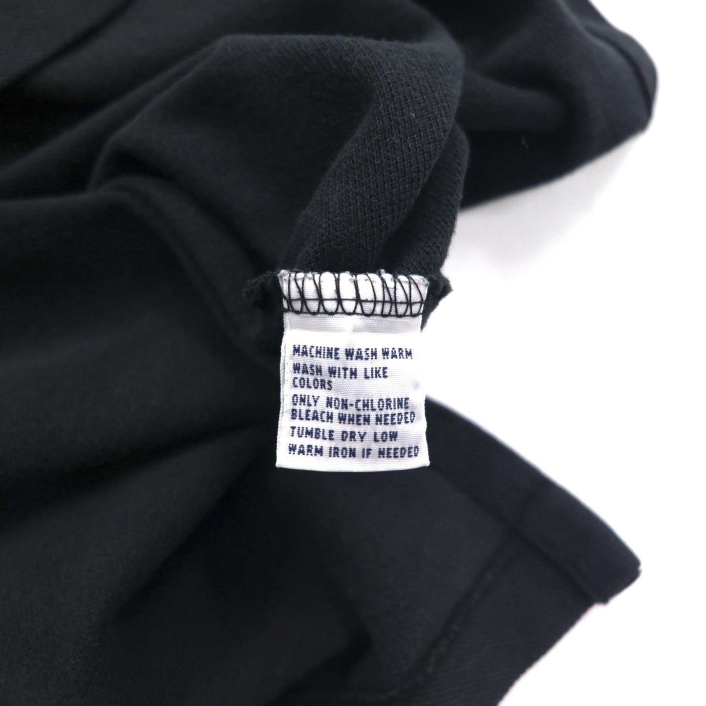 Polo by Ralph Lauren 90年代 CUSTOM FIT ポロシャツ 2XL ブラック 鹿の子 スモールポニー刺繍