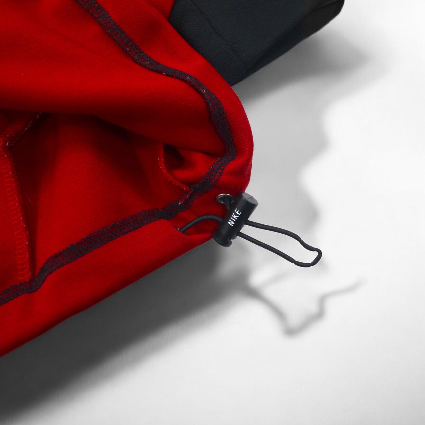 NIKE 00年代 トラックジャケット セットアップジャージ L ブラック レッド スウォッシュ