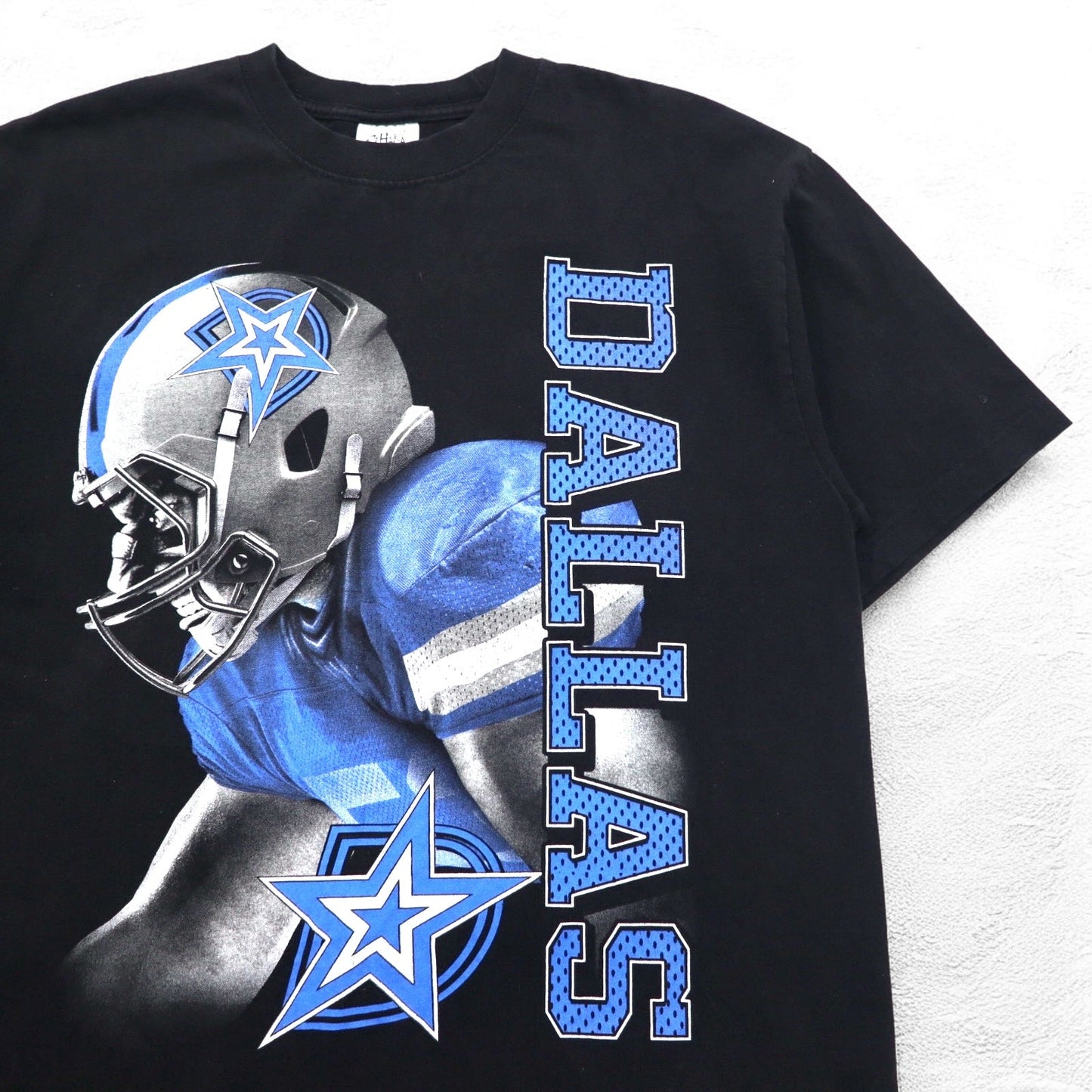 SHAKA WEAR USA COTTON ヘビーウェイト Tシャツ XL ブラック NFL DALLAS COWBOYS