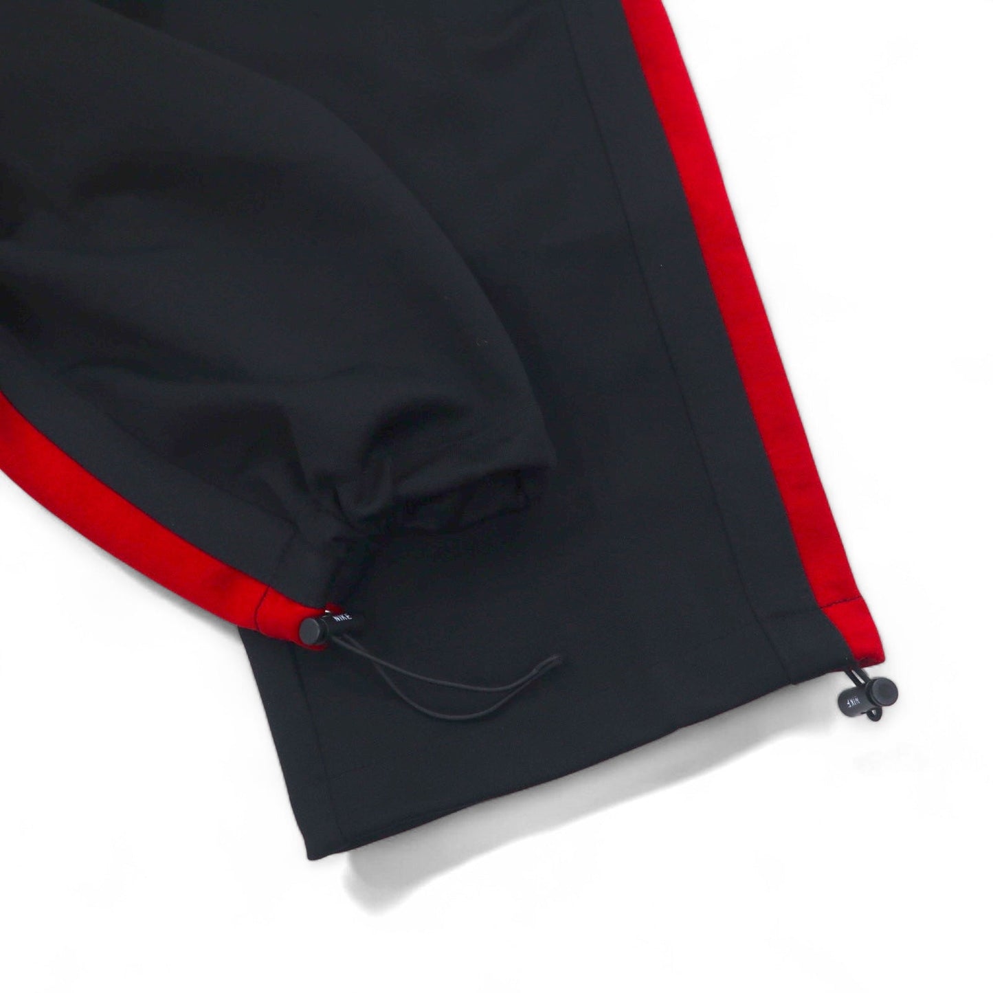 NIKE 00年代 トラックジャケット セットアップジャージ L ブラック レッド スウォッシュ