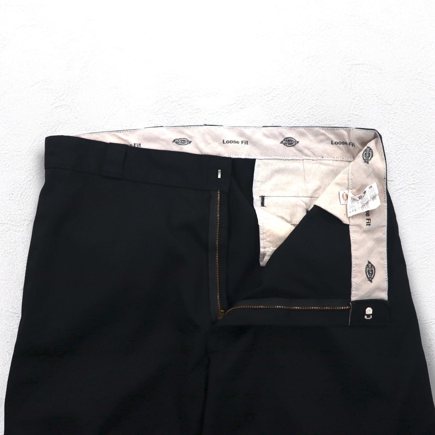 Dickies ルーズフィット ダブルニー ワークパンツ チノパンツ XL ブラック LOOSE FIT 85283BK メキシコ製