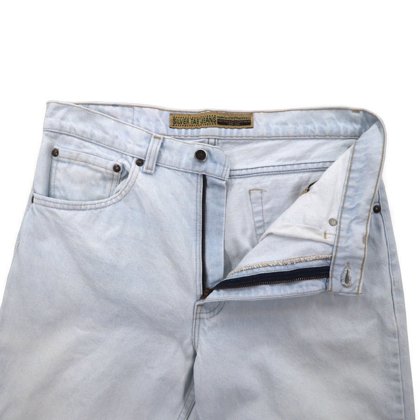 Levi's SILVER TAB 90年代 USA製 シルバータブ 512 テーパード デニムパンツ M ブルー 40512-0736