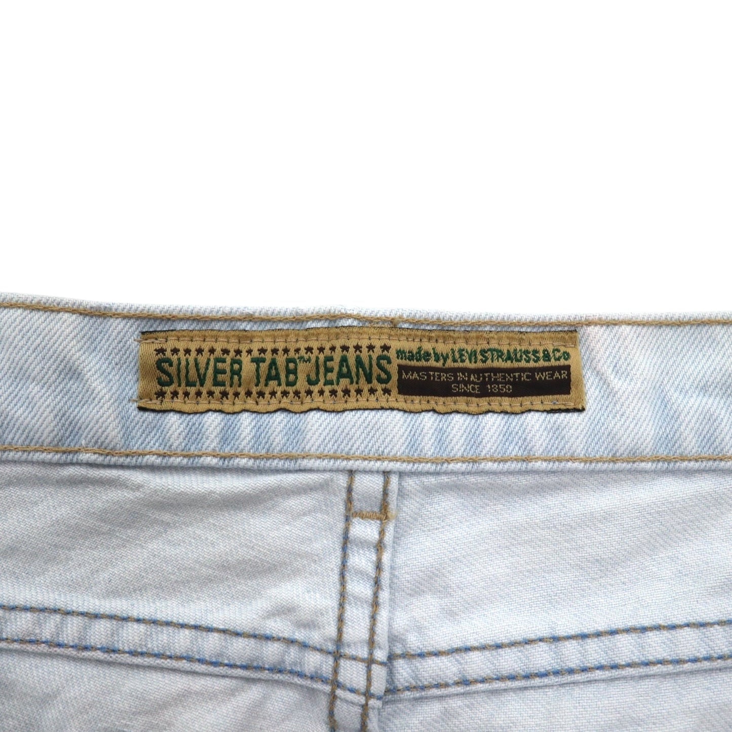 Levi's SILVER TAB 90年代 USA製 シルバータブ 512 テーパード デニムパンツ M ブルー 40512-0736
