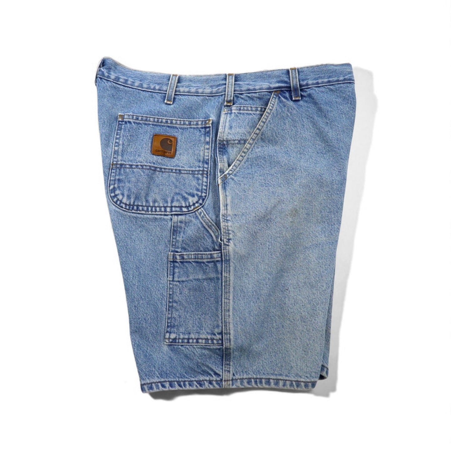 carhartt デニム ショート ペインターパンツ ハーフパンツ L インディゴ ブルー B29 STW メキシコ製