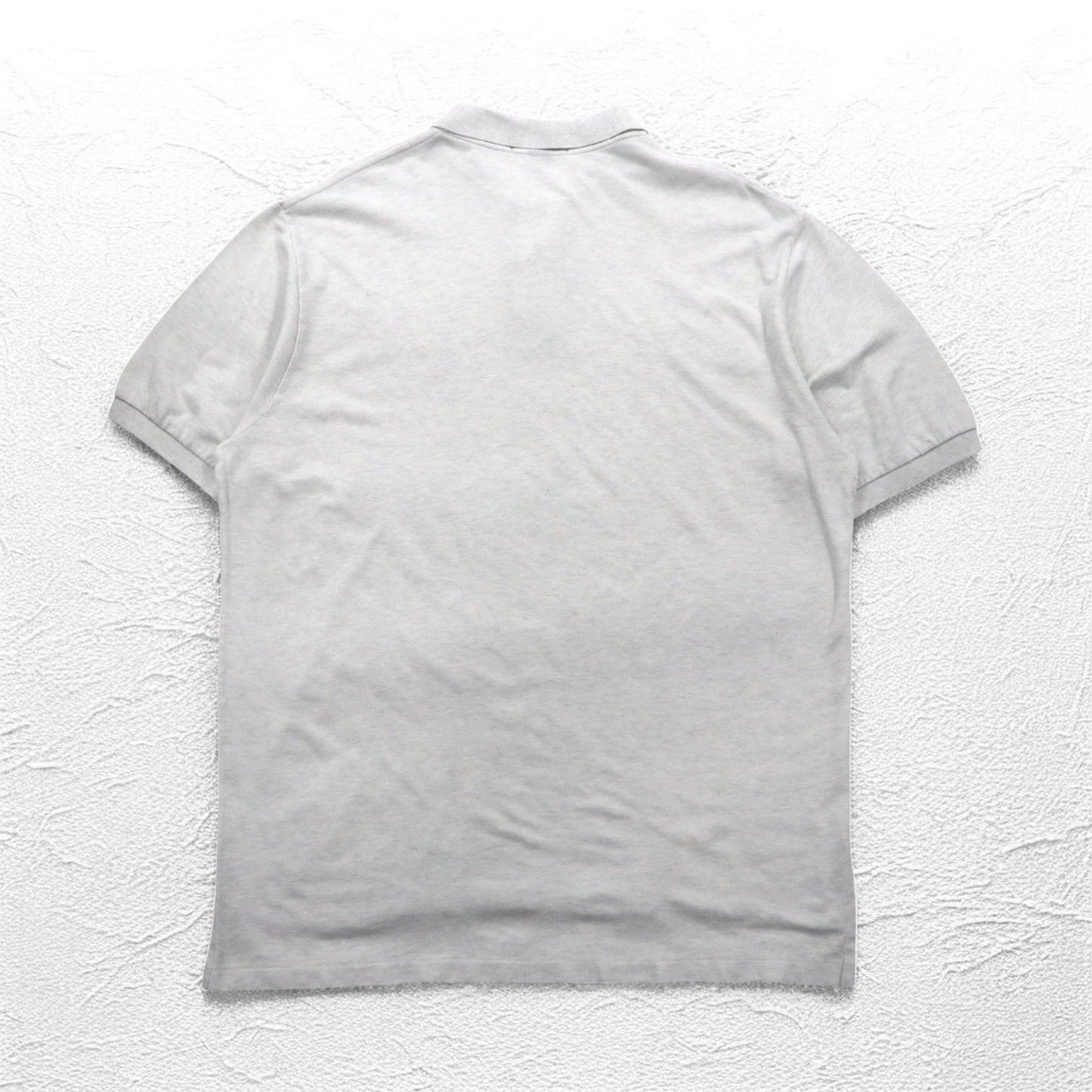 Polo by Ralph Lauren 90年代 ポロシャツ 2XL グレー 鹿の子 スモールポニー刺繍 ビッグサイズ