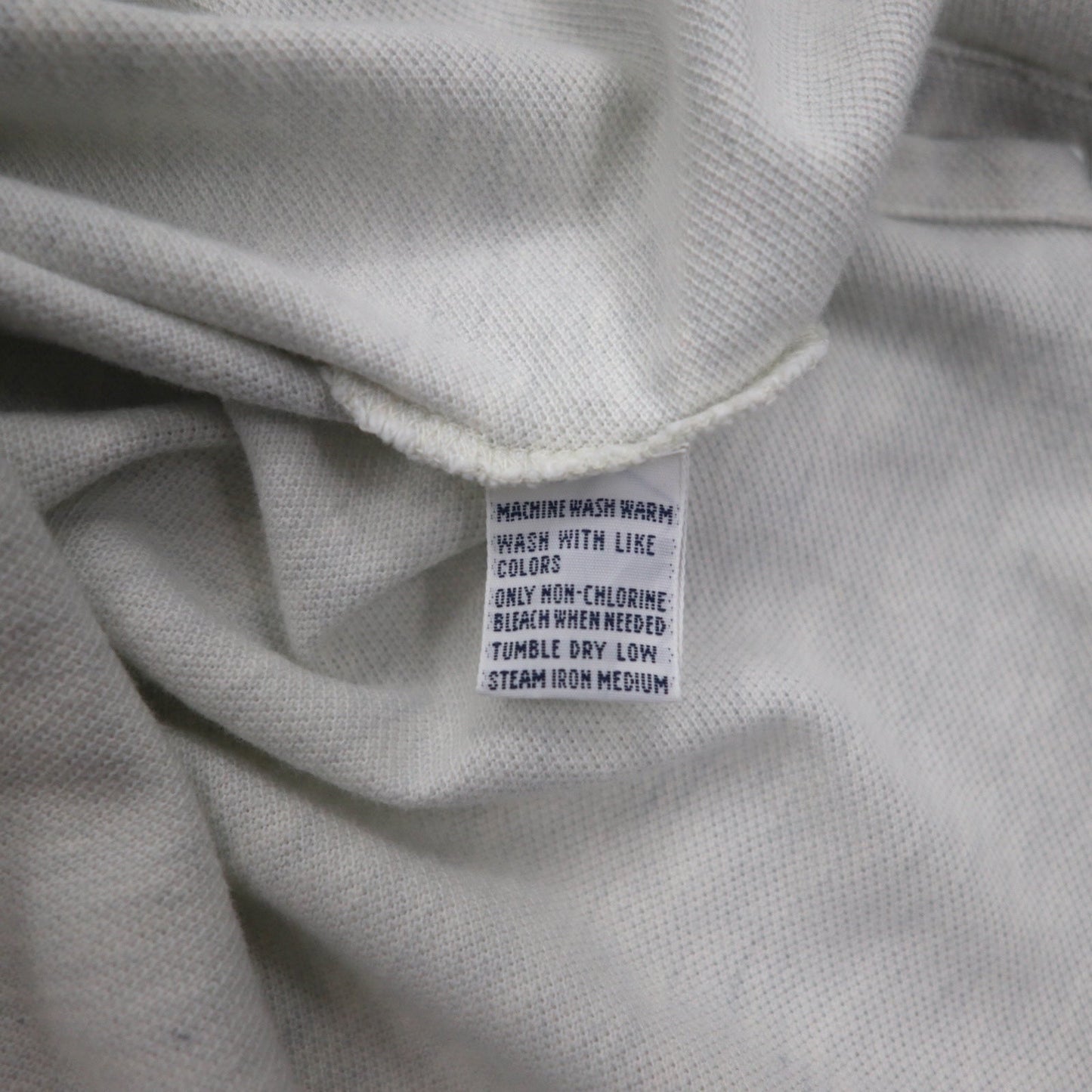 Polo by Ralph Lauren 90年代 ポロシャツ 2XL グレー 鹿の子 スモールポニー刺繍 ビッグサイズ