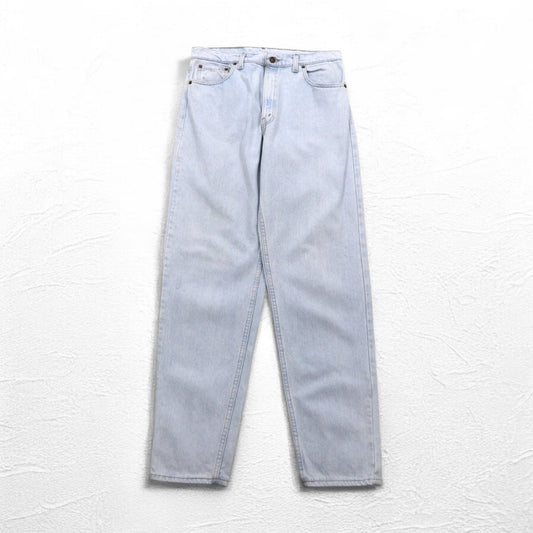 Levi's 90年代 USA製 550 RELEXED FIT テーパード デニムパンツ XL ブルー ジッパーフライ 550-4804