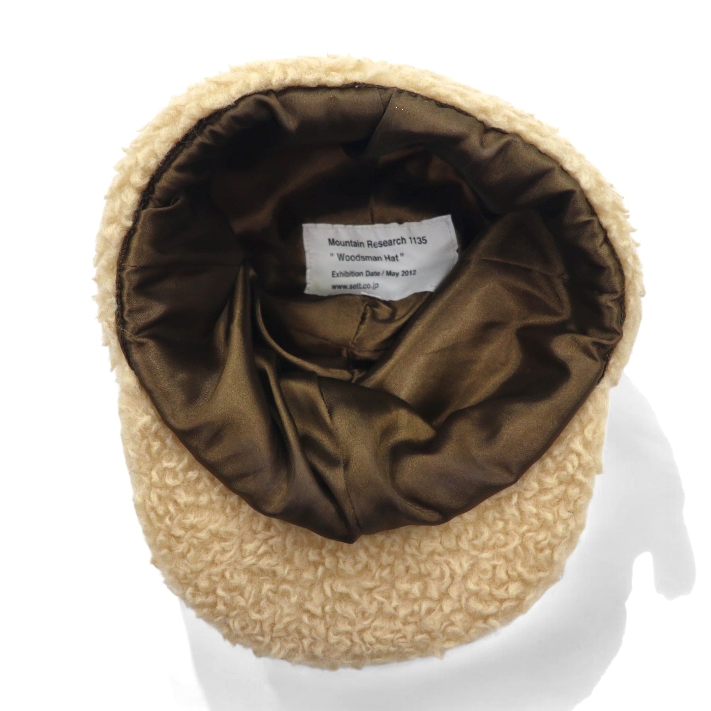 Mountain Research ボア フライトキャップ Woodsman Hat  M ベージュ 耳あて イヤーフラップ