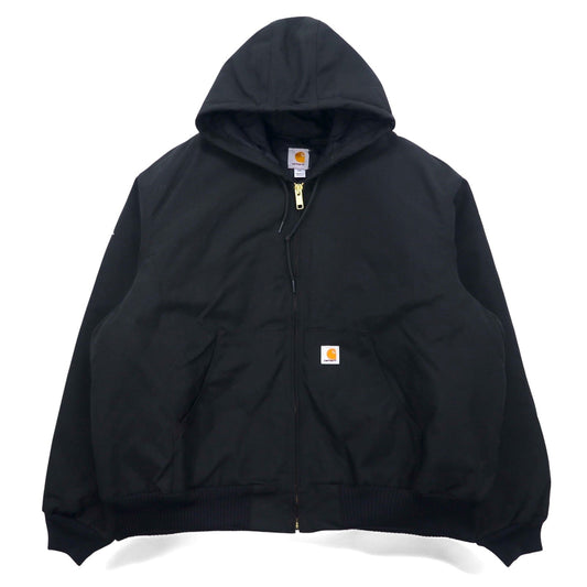Carhartt エクストリーム アークティック アクティブジャケット Extremes Arctic Active Jacket Quilt Lined 中綿 2XL ブラック コーデュラ 撥水 J133 メキシコ製