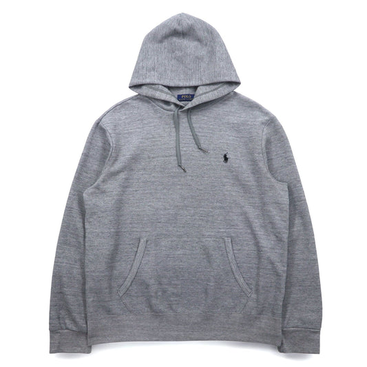 POLO RALPH LAUREN プルオーバー パーカー L グレー スモールポニー刺繍