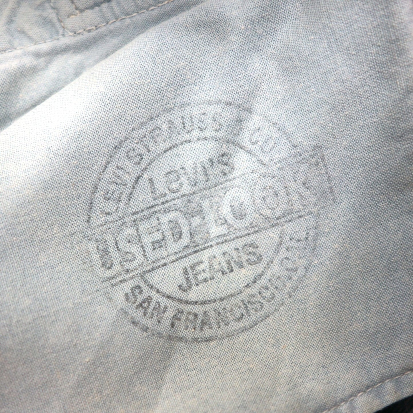 Y.A.R.N. × 90s Levi's 501 クロシェ スター デニムパンツ STAR DENIM ジーンズ M インディゴ ブルー ハンドメイド