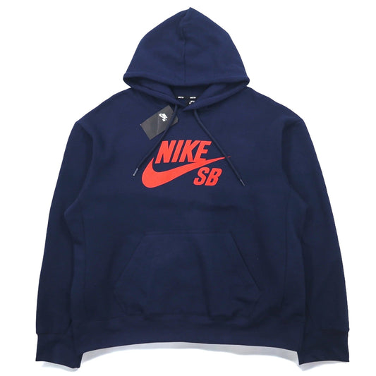NIKE SB アイコン プルオーバー エッセンシャル パーカー L ネイビー Icon Hoody AJ9733-451 パキスタン製 未使用品