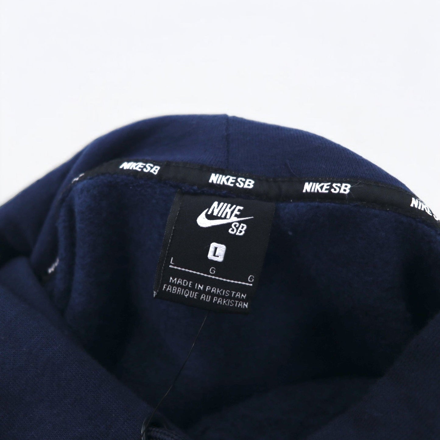 NIKE SB アイコン プルオーバー エッセンシャル パーカー L ネイビー Icon Hoody AJ9733-451 パキスタン製 未使用品