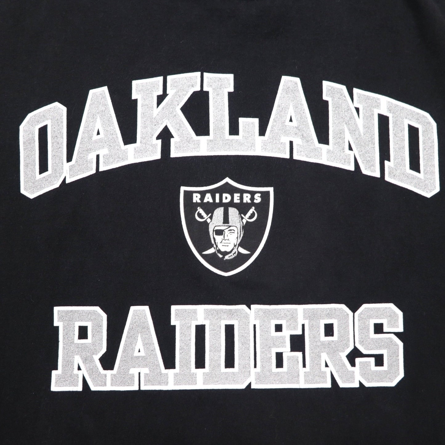 NFL TEAM APPAREL プリント Tシャツ L ブラック OAKLAND RAIDERS エルサルバドル製