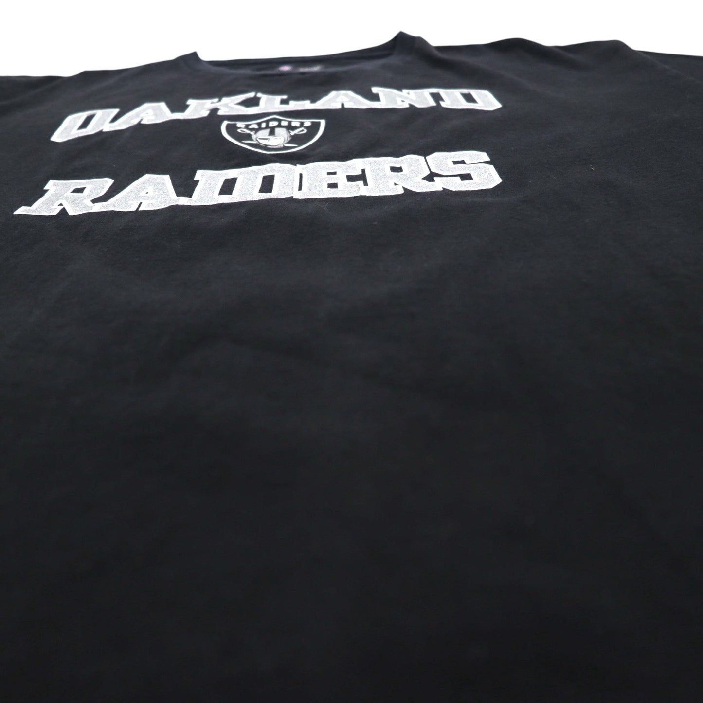NFL TEAM APPAREL プリント Tシャツ L ブラック OAKLAND RAIDERS エルサルバドル製