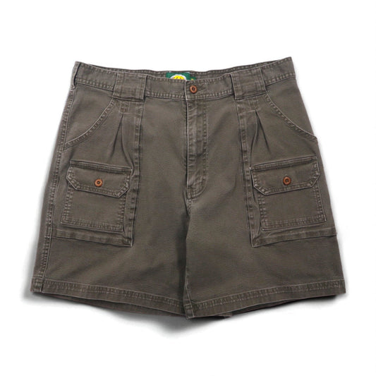 Cabela's 90年代 ブッシュ ショートパンツ ハーフパンツ L カーキ コットン ポケット