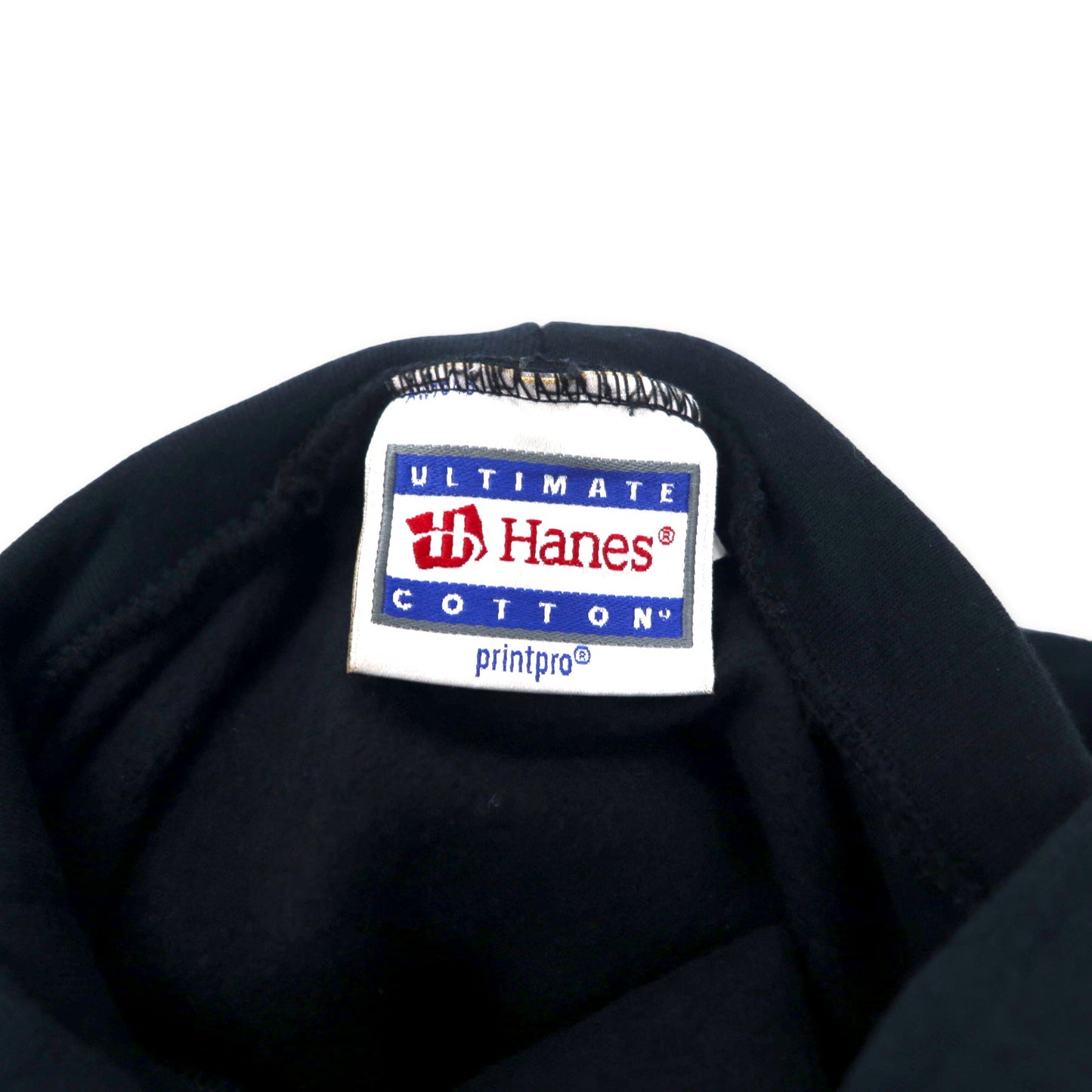 Hanes 90年代 プルオーバーパーカー XL ブラック コットン ULTIMATE COTTON 裏起毛 4 MINUTE MOVIE ビッグサイズ エルサルバドル製