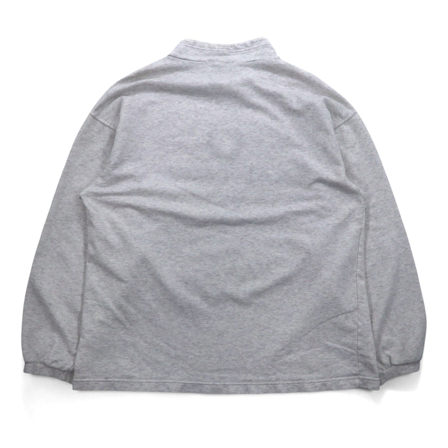 FRED PERRY 90年代 ドローコード ハイネック スウェット L グレー ボトルネック 日本製