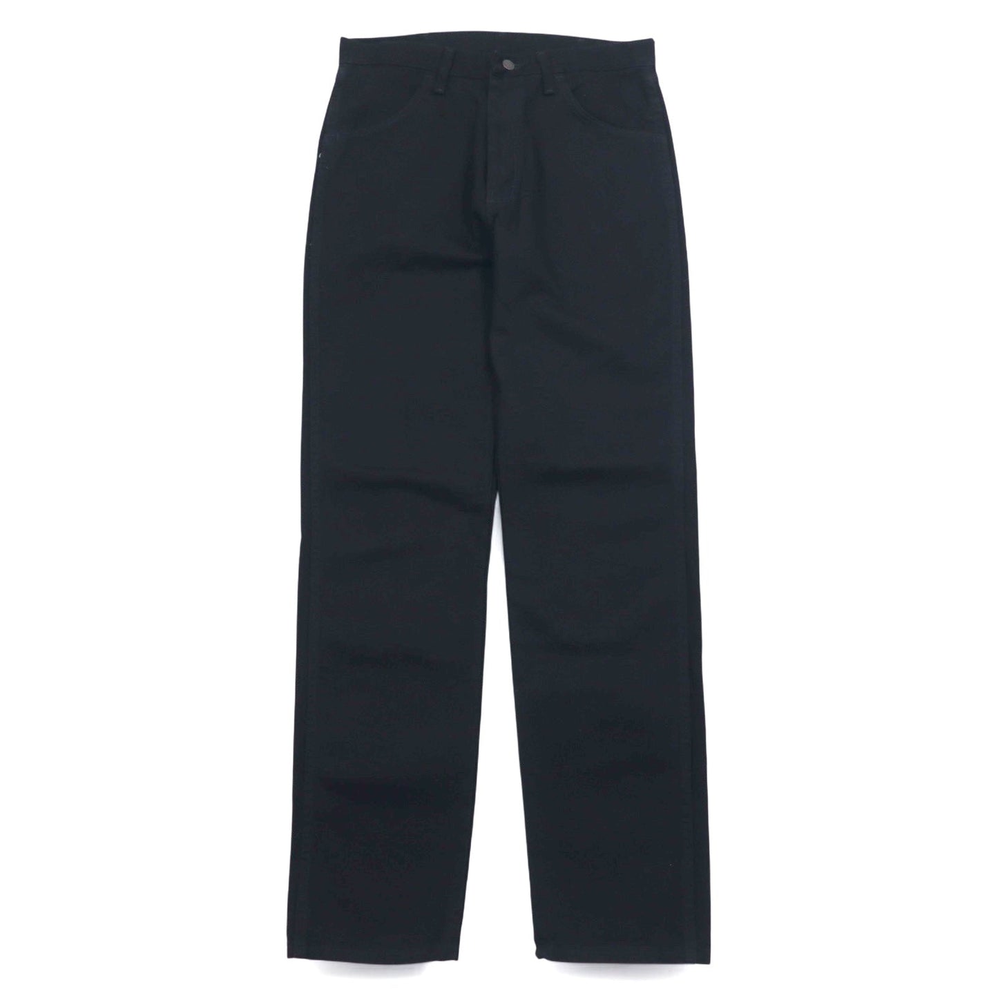 RUSTLER ( Wrangler ) ストレートジーンズ デニムパンツ M ブラック レギュラーフィット 87619CB メキシコ製 未使用品