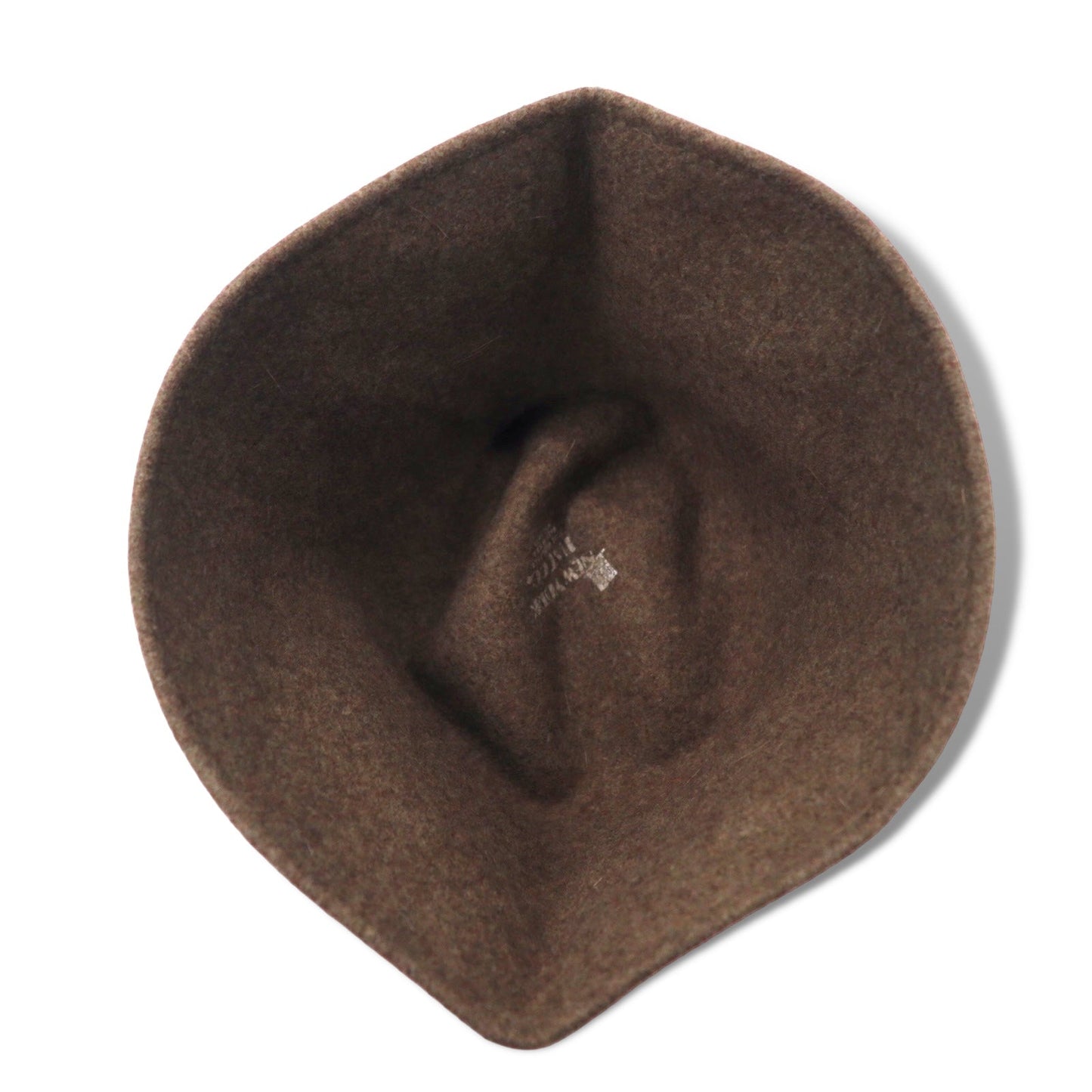 NEW YORK HAT CO. USA製 フェルト バケットハット ブラウン ウール