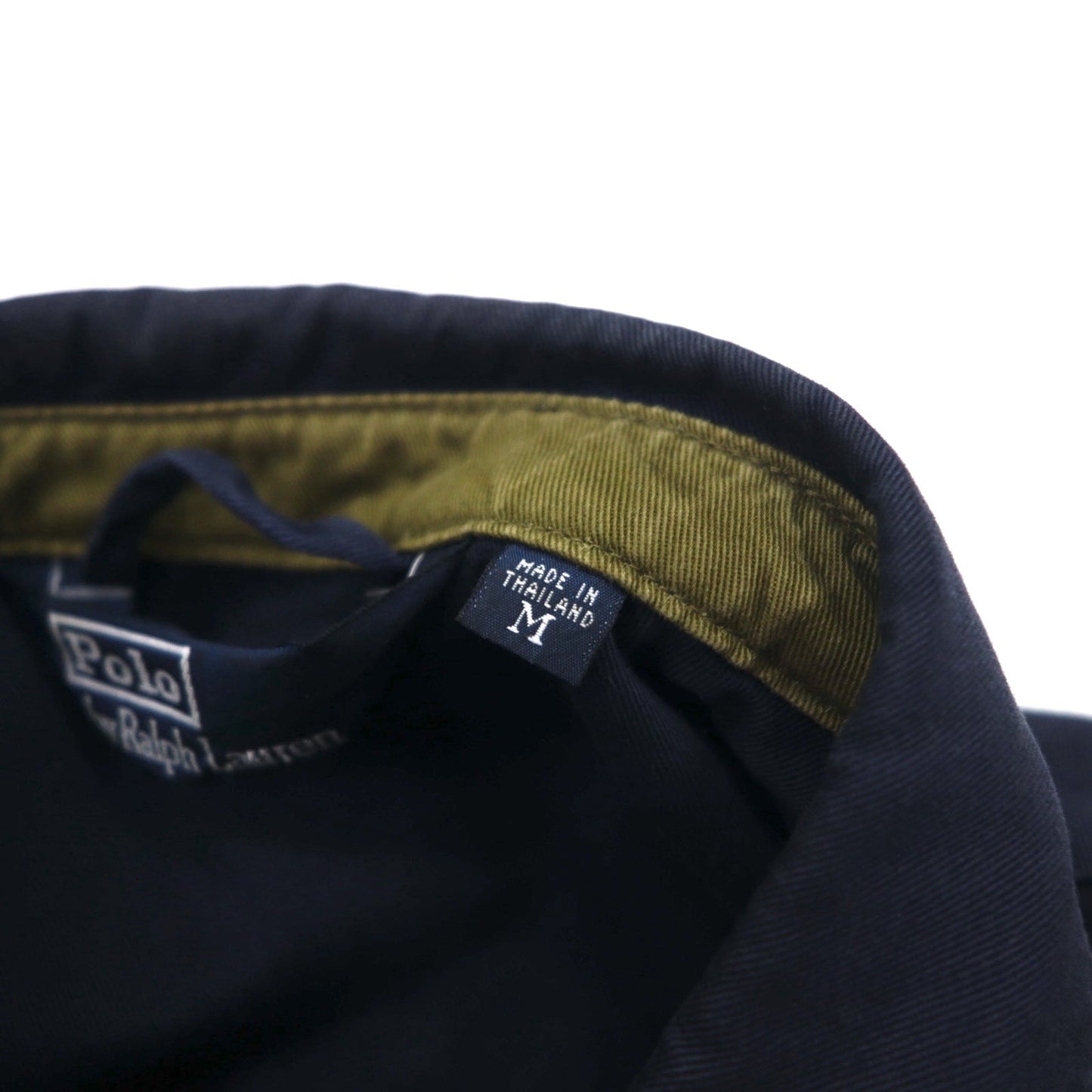 Polo by Ralph Lauren 90年代 スウィングトップ ハリントンジャケット M ネイビー コットン スモールポニー刺繍