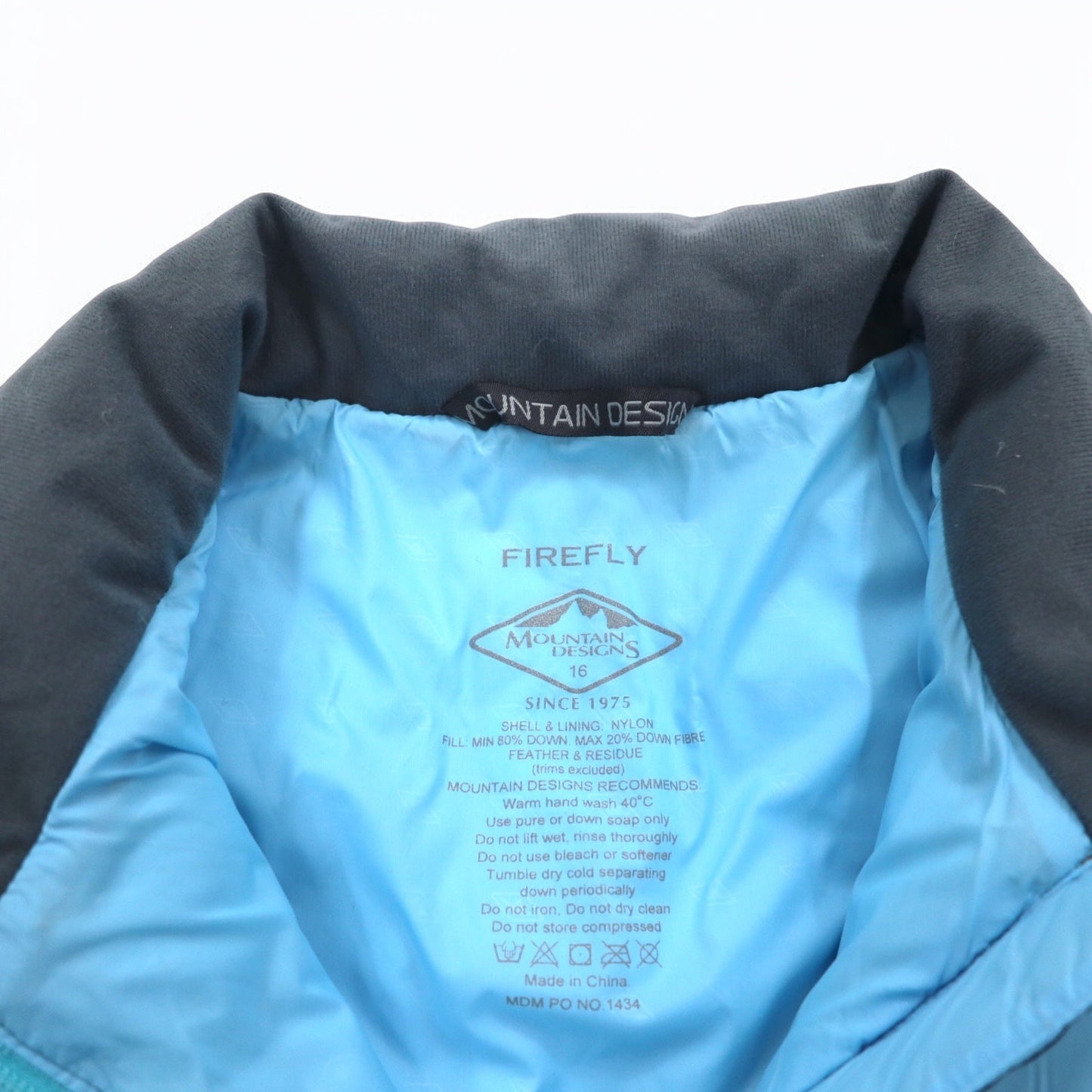 Mountain Designs 500フィル ダウンジャケット XXXL ブルー Firefly 500 Fill Down & Feather Puffer Jacket