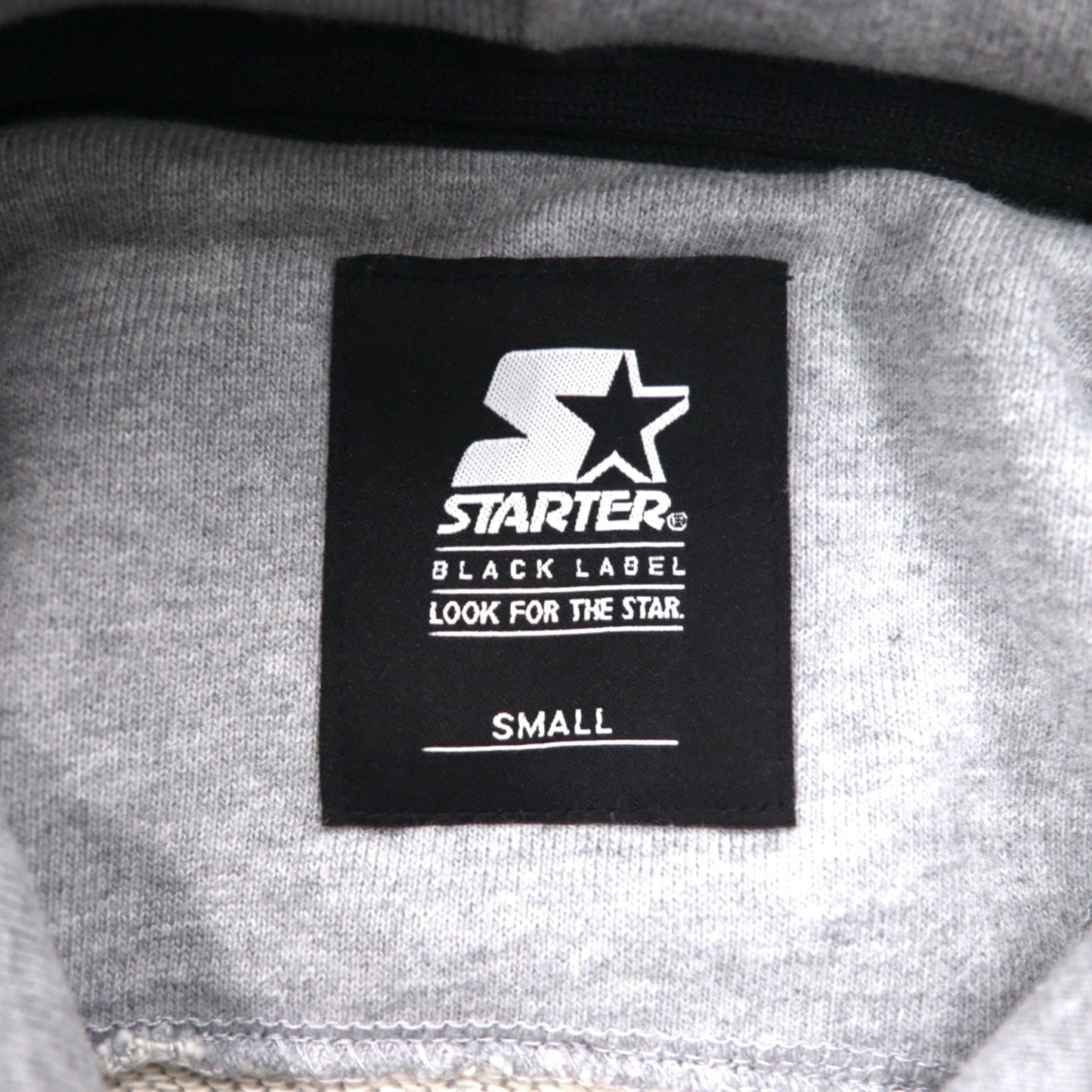 STARTER BLACK LABEL ボックスロゴ プルオーバーパーカー S グレー JAKE PRINT PULL PARKA ST-1602-106