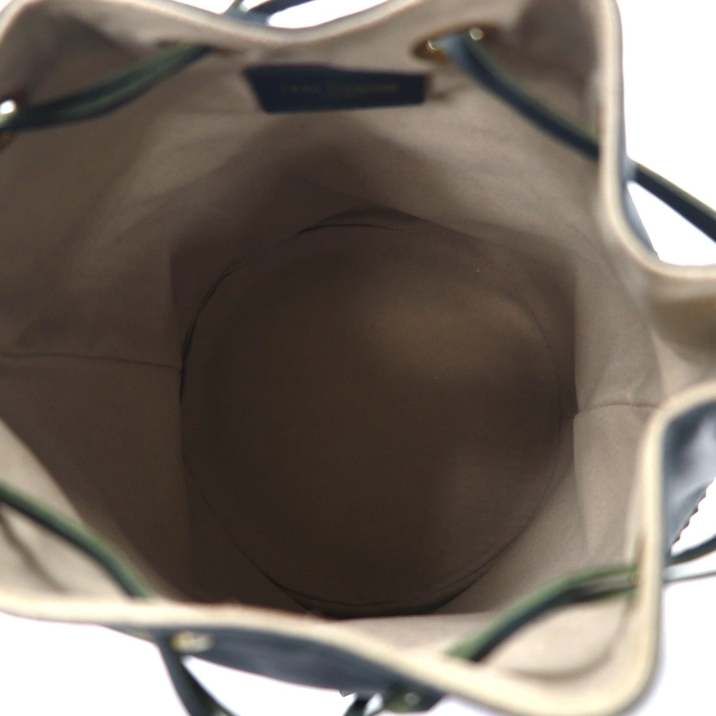 J&M DAVIDSON フリンジ カーニバル ショルダーバッグ 巾着 グリーン レザー CARNIVAL