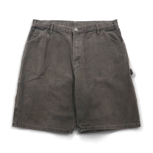 Dickies ダック地 ペインター ショートパンツ ハーフパンツ L グレー コットン 3990