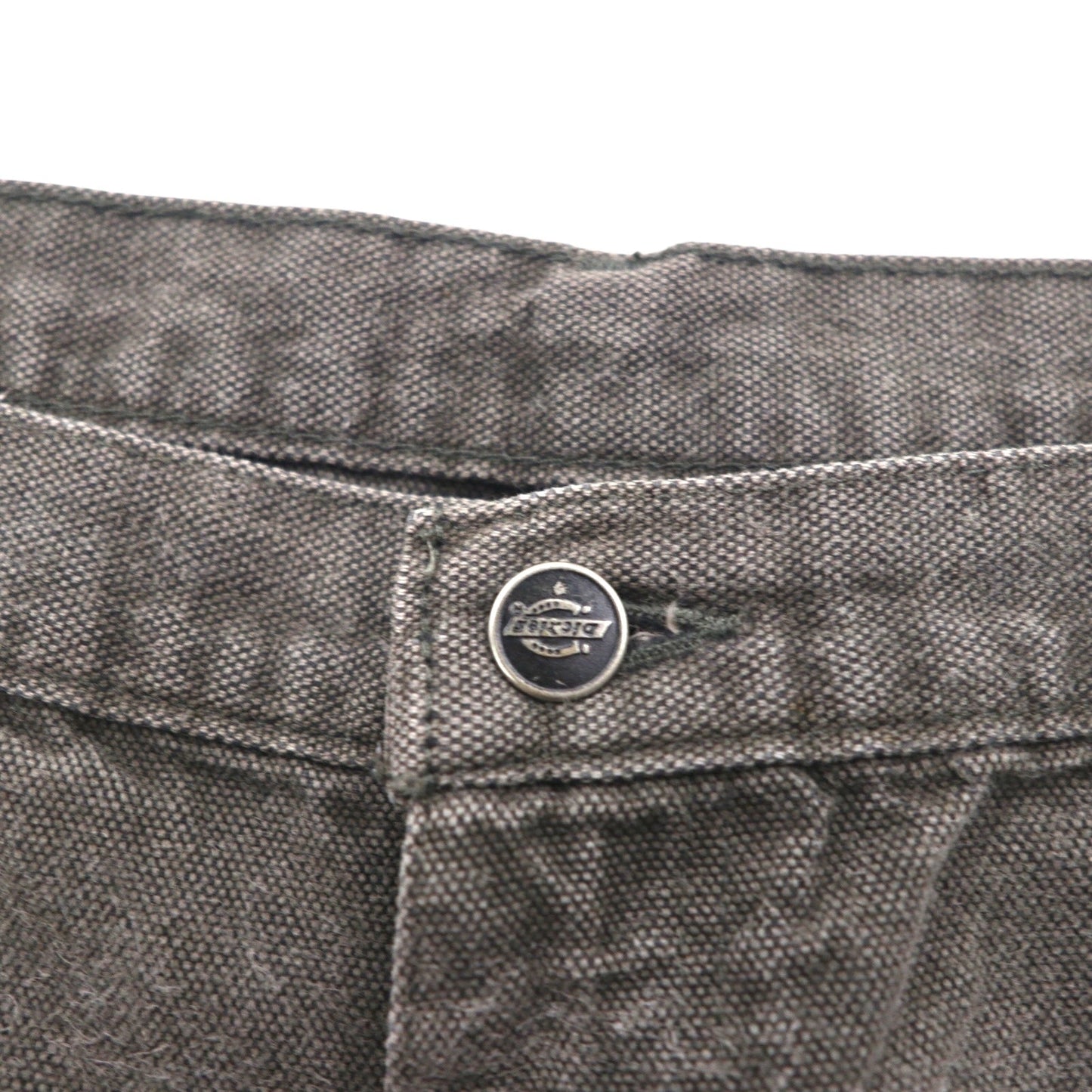 Dickies ダック地 ペインター ショートパンツ ハーフパンツ L グレー コットン 3990