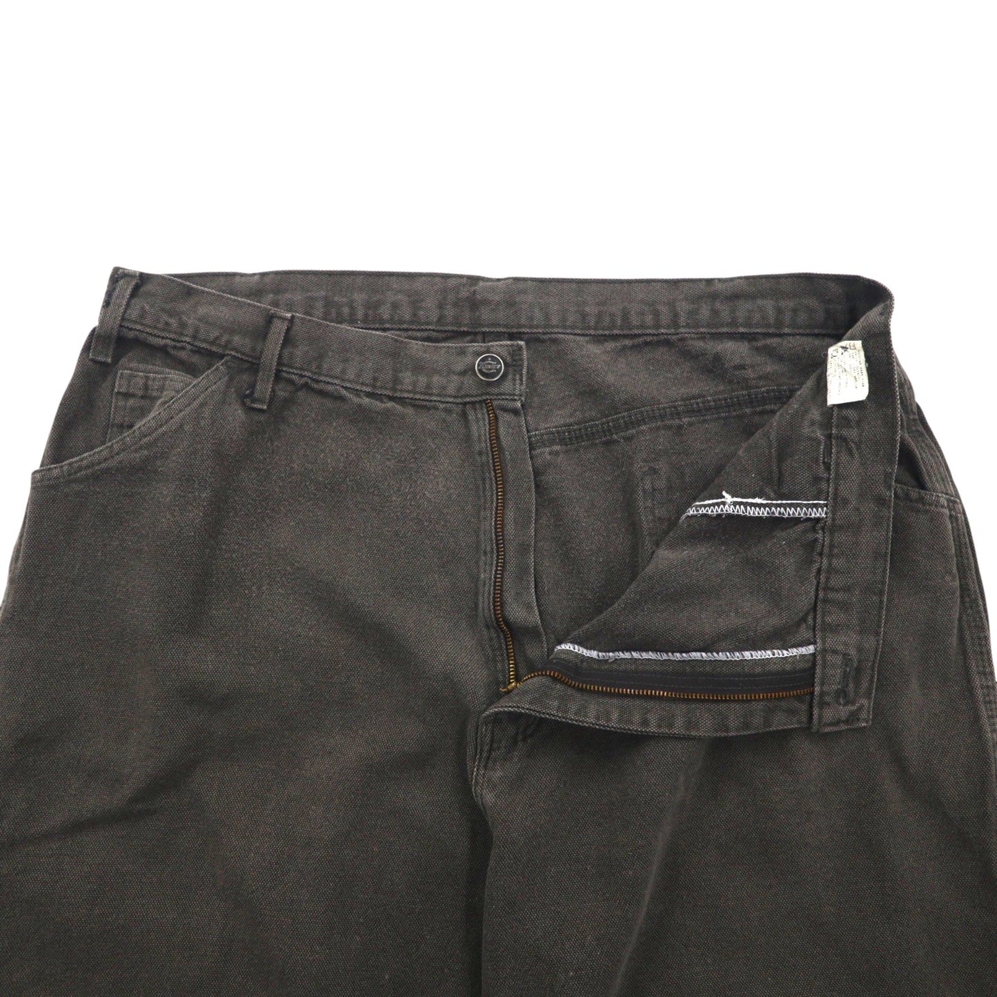 Dickies ダック地 ペインター ショートパンツ ハーフパンツ L グレー コットン 3990