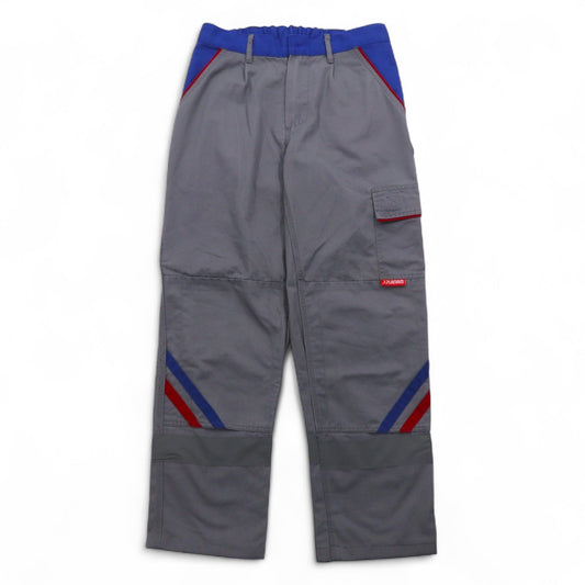 Vintage German Made Utility Pants PLANAM ドイツ製 ユーロワーク ダブルニー ワークパンツ M グレー コットン リフレクター