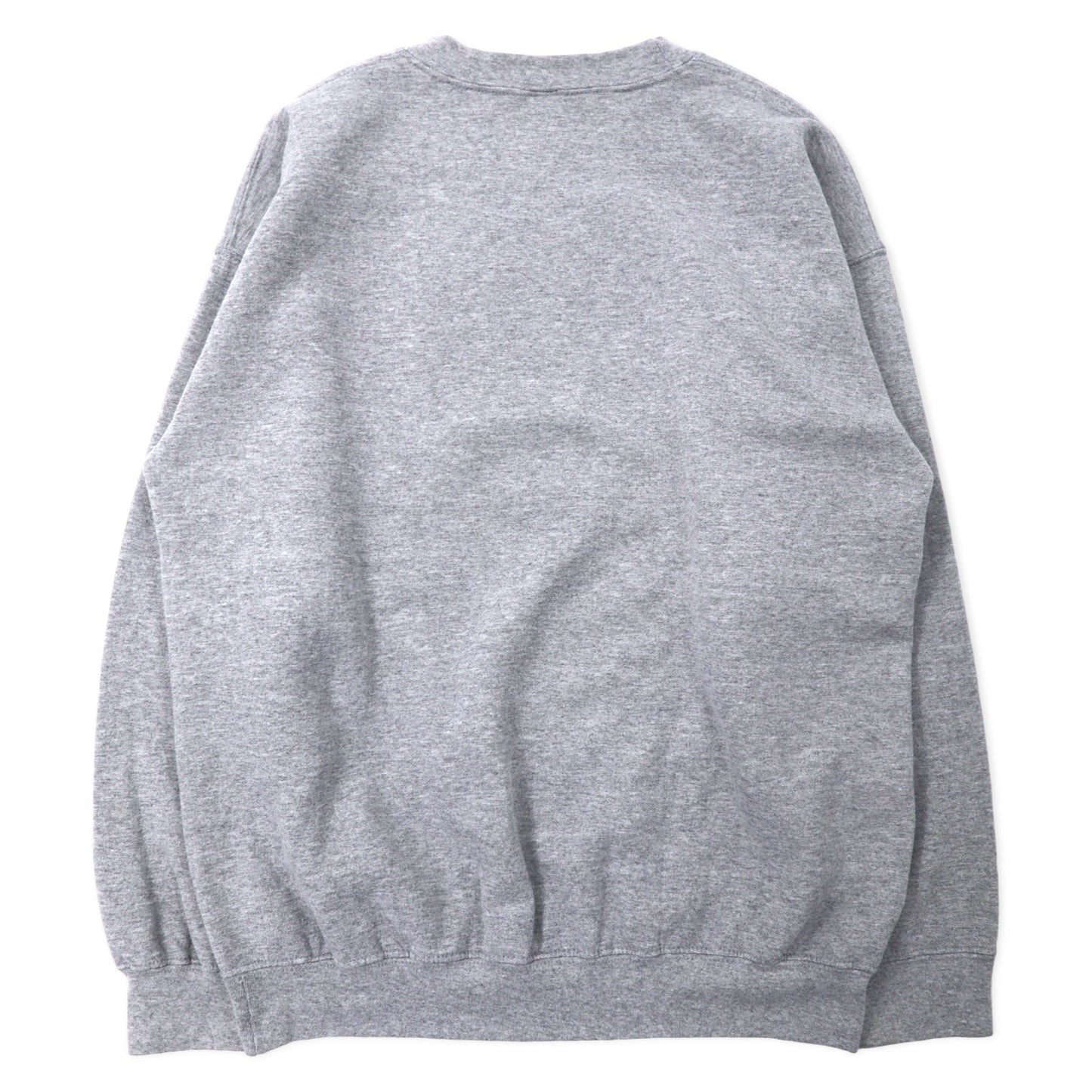 GILDAN 00年代 カレッジ プリント スウェット L グレー コットン 裏起毛 FANNING UNIVERSITY ビッグサイズ メキシコ製