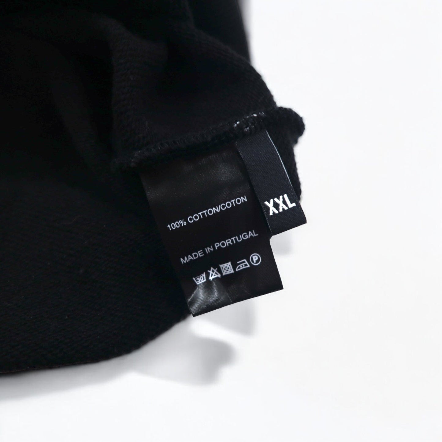 Elevation Worship RATTLE プルオーバーパーカー XXL ブラック 両面 スリーブ プリント スカル OPEN THE GRAVE  ポルトガル製